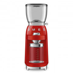 SMEG CGF01RDEU MACINACAFFE' 150 W ROSSO LUCIDO 50'S STYLE