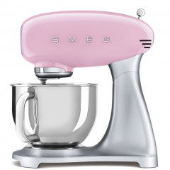 SMEG SMF02PKEU IMPASTATRICE 800 W 4,8 LT 10 VELOCITA' ROSA LUCIDO 50'S STYLE