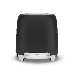 SMEG TSF01BLMEU TOSTAPANE 2 SCOMPARTI 2 FETTE 950 W NERO OPACO 50'S STYLE