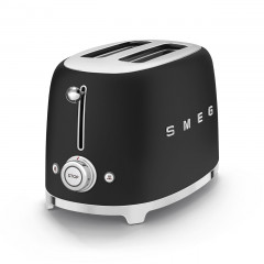 SMEG TSF01BLMEU TOSTAPANE 2 SCOMPARTI 2 FETTE 950 W NERO OPACO 50'S STYLE