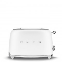 SMEG TSF01WHMEU TOSTAPANE 2 SCOMPARTI 2 FETTE 950 W BIANCO OPACO 50'S STYLE