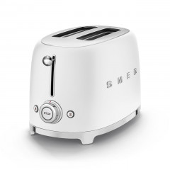 SMEG TSF01WHMEU TOSTAPANE 2 SCOMPARTI 2 FETTE 950 W BIANCO OPACO 50'S STYLE