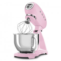 SMEG SMF03PKEU IMPASTATRICE FULL COLOR 800 W 4,8 L ROSA LUCIDO 50'S STYLE