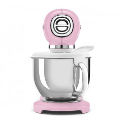 SMEG SMF03PKEU IMPASTATRICE FULL COLOR 800 W 4,8 L ROSA LUCIDO 50'S STYLE