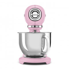 SMEG SMF03PKEU IMPASTATRICE FULL COLOR 800 W 4,8 L ROSA LUCIDO 50'S STYLE