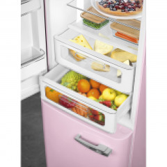 SMEG FAB32LPK5 FRIGORIFERO COMBINATO CLASSE D ROSA 50'S STYLE