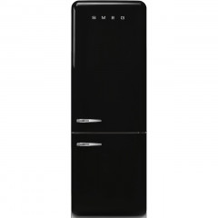 SMEG FAB38RBL5 FRIGORIFERO COMBINATO CLASSE E NERO 50'S S TYLE