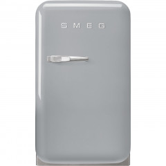 SMEG FAB5RSV5 FRIGORIFERO MONOPORTA CLASSE D SILVER 50'S STYLE