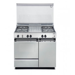 DE LONGHI SGGX854NED CUCINA SMART 4 BRUCIATORI GAS 2 ELETTRICI FORNO GAS