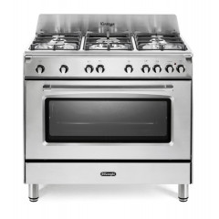 DELONGHI MGV965XXED2 CUCINA 90X60 5 FUOCHI TRIPLA CORONA FORNO 6 FUNZIONI INOX