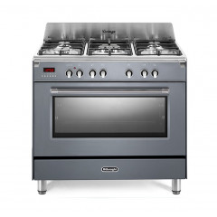 DE LONGHI MEM 965 GX ED CUCINA 5 FUOCHI 90X60 FORNO MULTIFUNZIONE ARDESIA