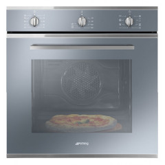 SMEG SF64M3PZS FORNO MULTIFUNZIONE INCASSO ELETTRICO PIZZA 65L SILVER