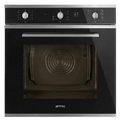 SMEG SO64M3S2N FORNO MULTIFUNZIONE INCASSO 60CM NERO 6 PROGR. FUNZIONE VAPORE