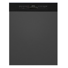 SMEG PL292DN LAVASTOVIGLIE SEMI INCASSO 60CM FRONTALINO NERO 13 COPERTI