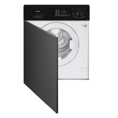 SMEG LB107N LAVATRICE PARZIALMENTE INTEGRATA FRONTALINO NERO 7 KG 1000 GIRI