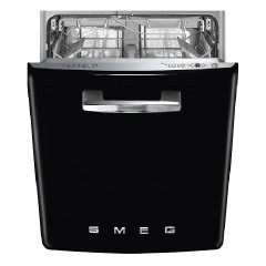 SMEG STFABBL3 LAVASTOVIGLIE SOTTOTOP DA INCASSO 50'S STYLE NERO