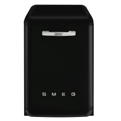 SMEG LVFABBL3 LAVASTOVIGLIE LIBERA INSTALLAZIONE 50'S STYLE NERO