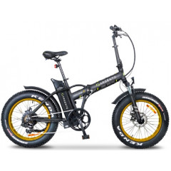 ARGENTO ARBI210025 BICI E-BIKE PIEGHEVOLE FAT 36V 20" AUT.70KM MINIMAX + GIALLO