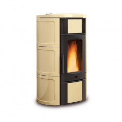 EXTRAFLAME ISIDE IDRO H15 TERMOSTUFA A PELLET VENTILATA PERGAMENA 519m3 1286501