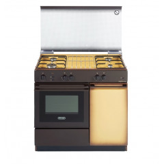 DELONGHI SGGK854NED CUCINA CON PORTABOMBOLA COPPERTONE FORNO A GAS 4 BRUCIATORI