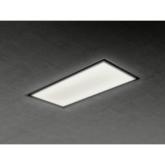 ELICA SKYDOME H16 A/100 CAPPA A SOFFITTO ASPIRANTE CLASSE A CORNICE BIANCA