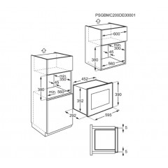 ELECTROLUX MO318GXE FORNO MICROONDE NERO 800W 17 LITRI QUICK START