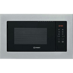 INDESIT MWI125GX MICROONDE INCASSO 25 LT GRILL AL QUARZO ACCIAIO INOX AUTO COOK