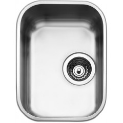 SMEG UM30 VASCA SOTTOTOP IN ACCIAIO INOX AISI304 SPAZZOLATO 32 cm