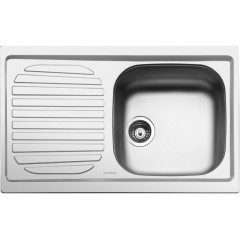 SEMG LYP791S LAVELLO INCASSO MONOSTAMPO GOCCIOLATOIO SINISTRA 79cm INOX