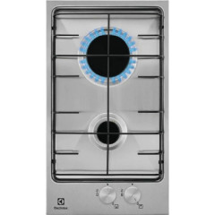 ELECTROLUX EGG3222N PIANO COTTURA DOMINO SERIE 300 29CM 2 FUOCHI ACCIAIO INOX