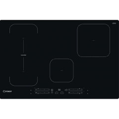 INDESIT IB 21B77 NE PIANO COTTURA INDUZIONE 4 ZONE VETROCERAMICA 77CM NERO