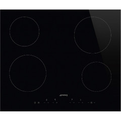 SMEG SE364TD PIANO COTTURA VETROCERAMICA 4 ZONE TOUCH NERO