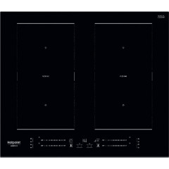 HOTPOINT HS 2560C BF PIANO COTTURA INDUZIONE 4 ZONE 60 CM VETRO NERO