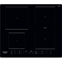 HOTPOINT HB 4860B NE PIANO COTTURA INDUZIONE 60 CM 4 ZONE VETRO NERO