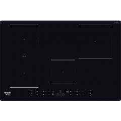 HOTPOINT HB 0577B NE PIANO COTTURA INDUZIONE 77CM 4 ZONE VETRO NERO