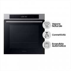 SAMSUNG NV7B5640SBS FORNO INCASSO MULTIFUNZIONE VAPORE WIFI AUTOPULENTE