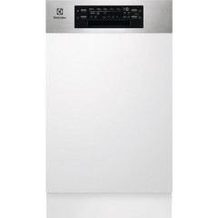 ELECTROLUX EES42210IX LAVASTOVIGLIE SEMINCASSO 45CM INVERTER AQUA LOCK 44DB