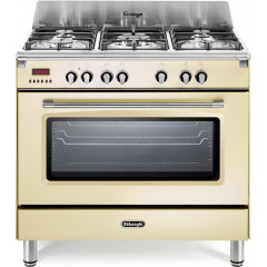 DELONGHI MEM965BXED CUCINA 5 FUOCHI GAS GHISA TR.CORONA 90X60 CL.A BEIGE