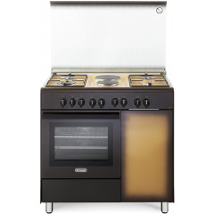 DELONGHI DEMK96B42ED CUCINA 4 FUOCHI 2 PIASTRE FORNO ELETTRICO COPPERTONE