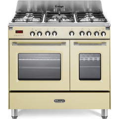 DELONGHI MEM965TBXED CUCINA 5 FUOCHI FORNO ELETTRICO 8 FUNZIONI BEIGE