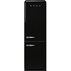 SMEG FAB32RBL5 FRIGORIFERO COMBINATO CLASSE D NERO 50'S STYLE