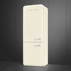 SMEG FAB38LCR5 FRIGORIFERO COMBINATO CLASSE E PANNA 50'S S TYLE