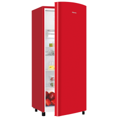 HISENSE RR220D4ERF FRIGO MONOPORTA 164LT CLASSE F STATICO CELLA FREEZER ROSSO