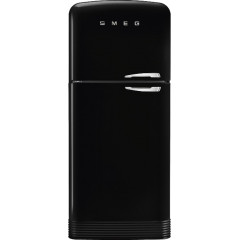 SMEG FAB50LBL5 FRIGORIFERO DOPPIA PORTA CLASSE E NERO 50'S STYLE