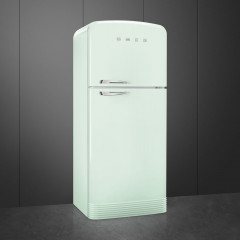 SMEG FAB50RPG5 FRIGORIFERO DOPPIA PORTA CLASSE E VERDE PASTELLO 50'S STYLE