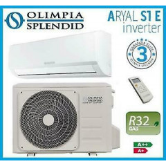 OLIMPIA SPLENDID ARYAL S1 E 12 HP CLIMATIZZATORE INVERTER 12000 BTU GAS R32 A++