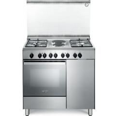 DELONGHI DEMX96B42ED CUCINA 4 FUOCHI 2 PIASTRE FORNO ELET. MULTIFUNZIONE INOX