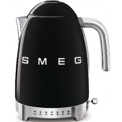 SMEG KLF04BLEU BOLLITORE A TEMPERATURA VARIABILE 1,7 LT NERO LUCIDO 50'S STYLE