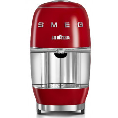 SMEG 18000454 MACCHINA CAFFE' CAPSULE LAVAZZA A MODO MIO ROSSO LUCIDO 50S STYLE