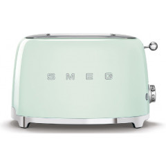 SMEG TSF01PGEU TOSTAPANE 2 SCOMPARTI 950 W VERDE PASTELLO LUCIDO 50'S STYLE